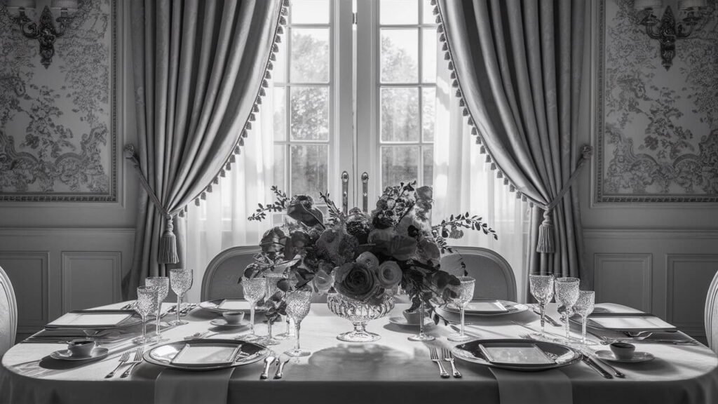dining room drapes ideas