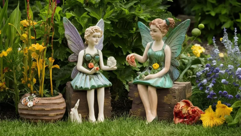 whimsical garden ornaments