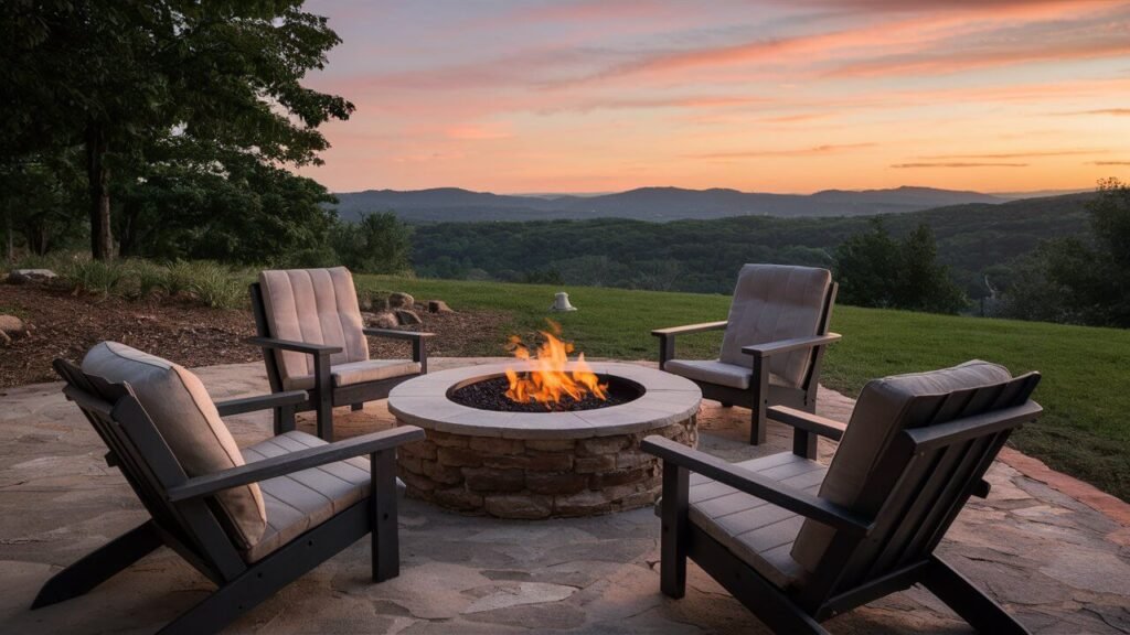 Fire Pits with Rustic Charm