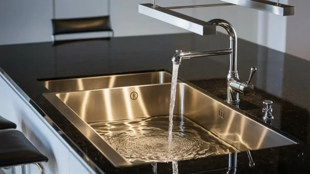 stainless steel kitchen sink