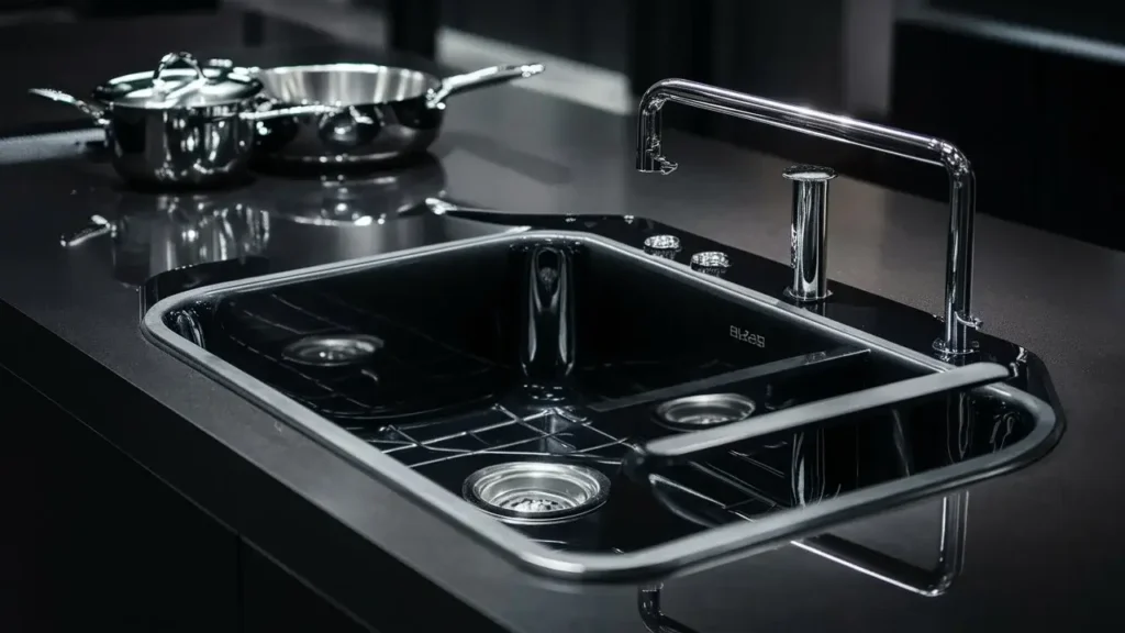 stainless steel kitchen sink