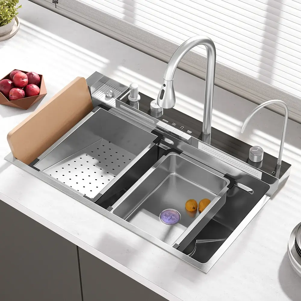 stainless steel kitchen sink