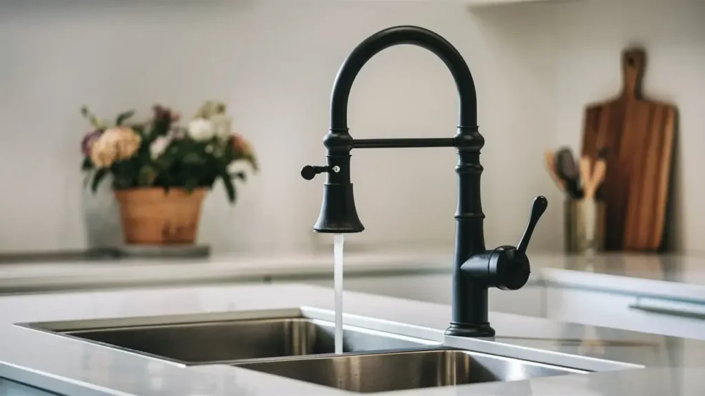 Black Kitchen Faucets