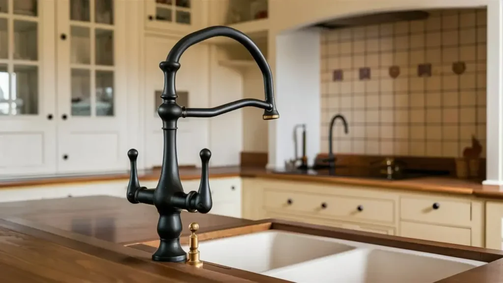 Black Kitchen Faucets