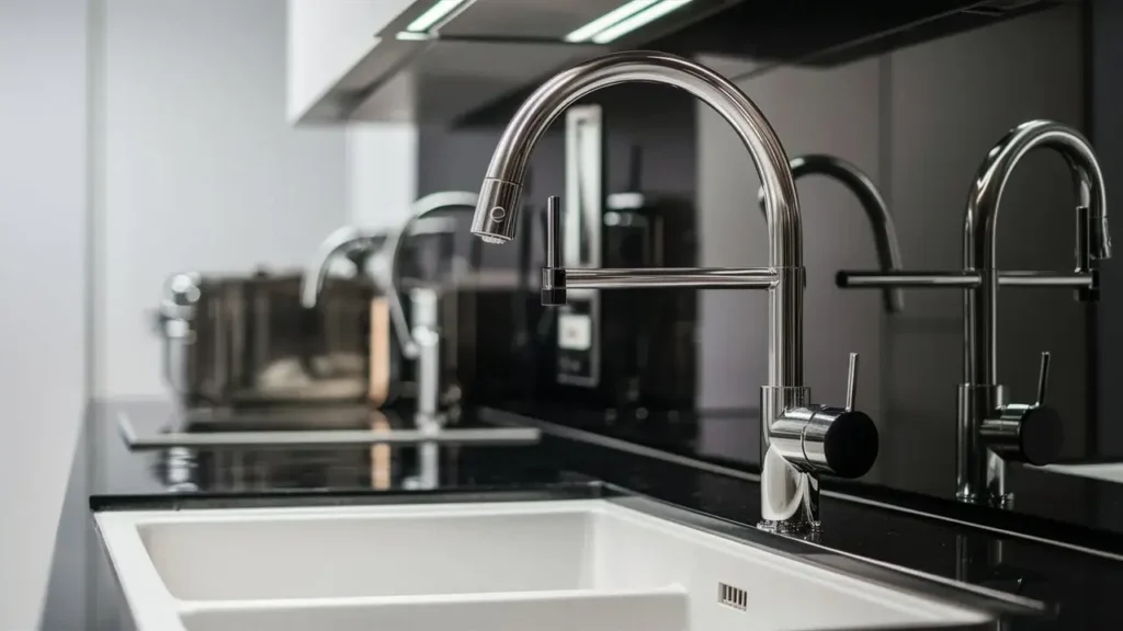 Black Kitchen Faucets