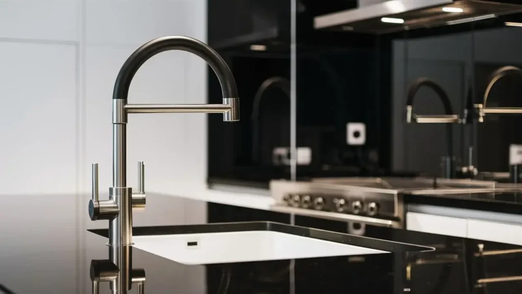 Black Kitchen Faucets